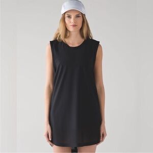 Lululemon Athletica  After Waves Sleeveless black Dress